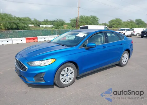 2020 Ford Fusion S из США, поврежденный, VIN 3FA6P0G75LR120735